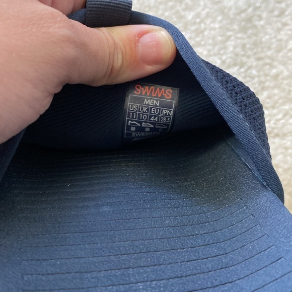 Swims Men’s Cabana Slide in Navy size 11 - Picture 3 of 7